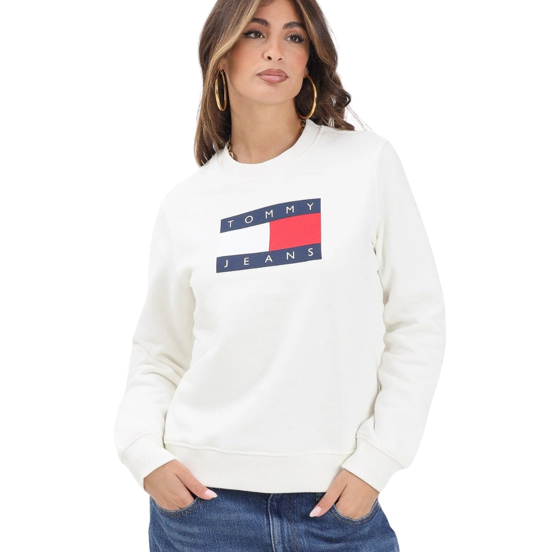 Tommy Hilfiger Női Pulóver I Fehér