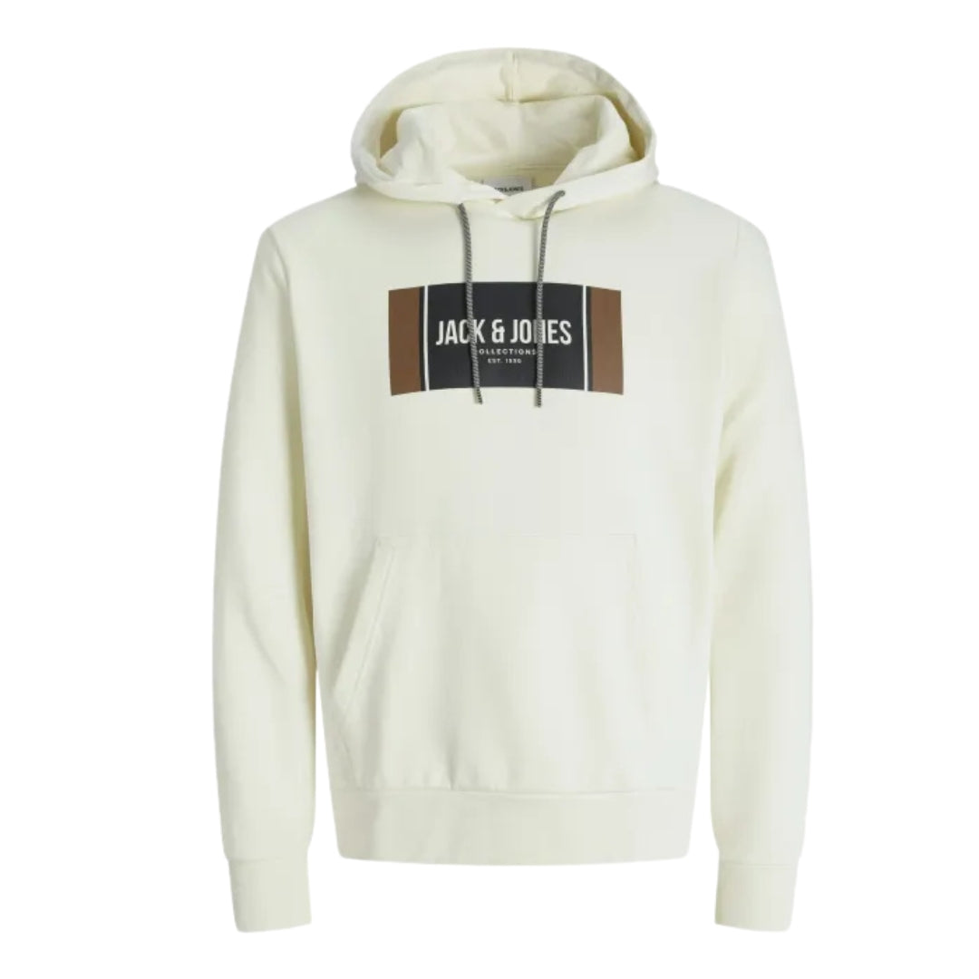 Jack & Jones Férfi Hayato Kapucnis Pulóver I Bézs
