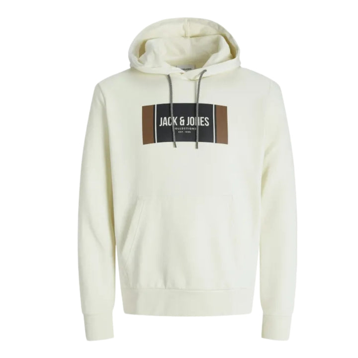 Jack & Jones Férfi Hayato Kapucnis Pulóver I Bézs