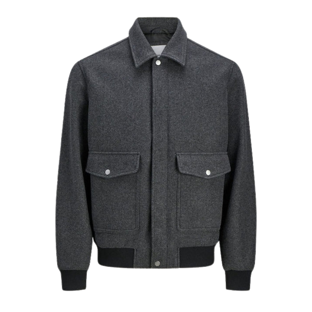 Jack&Jones Férfi Shane Short Bomber Dzseki I Fekete