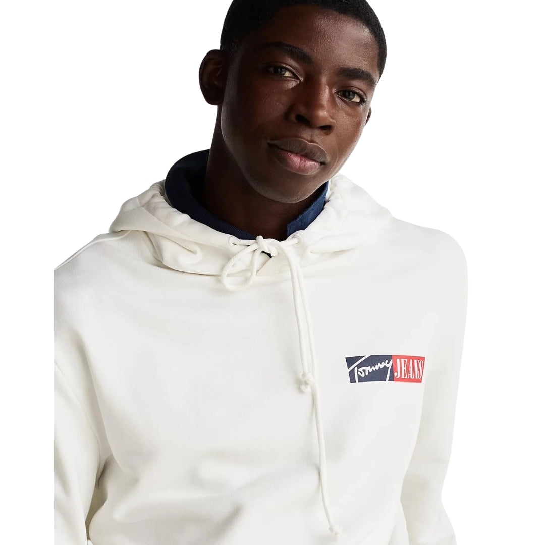 Tommy Hilfiger Férfi Pulóver I Fehér