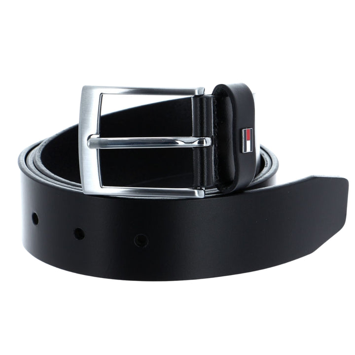Tommy Hilfiger Bőr Öv | Fekete