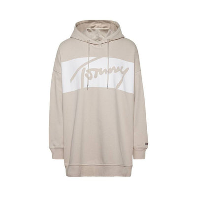 Tommy Jeans Női hoodie pulóver | Bézs