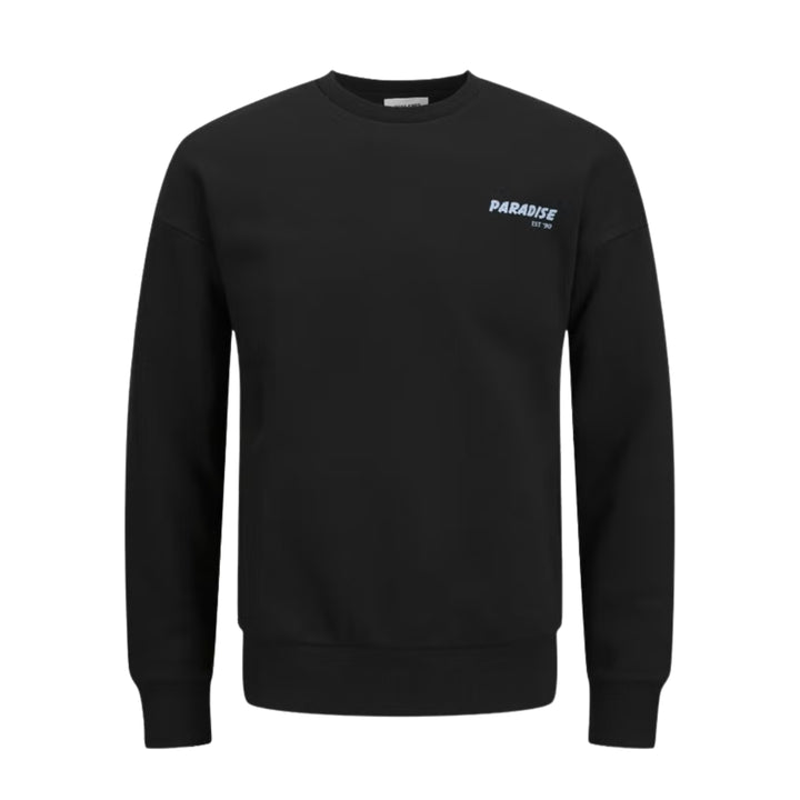 Jack & Jones Charge Férfi Pulóver I Fekete