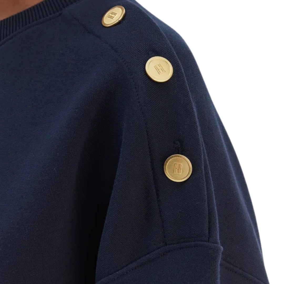 Tommy Hilfiger Női Pulóver I Sötétkék