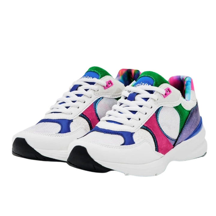 Desigual Női Moon Flowres Sneakers | Multicolor