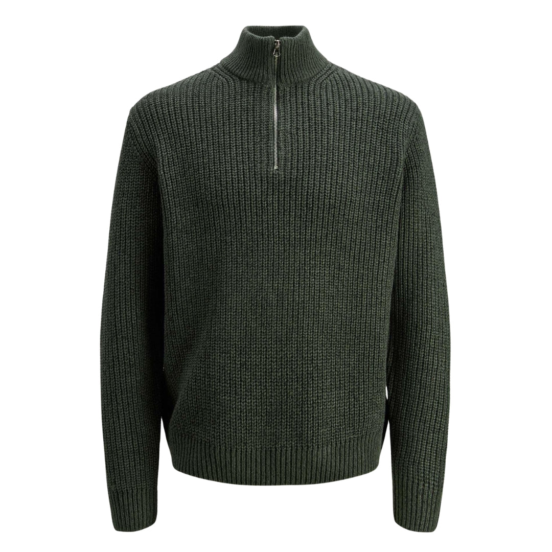 Jack & Jones Bleecker Férfi Pulóver I Zöld
