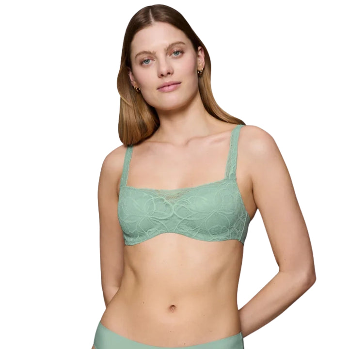 Triumph Body Make-Up Illusion Lace Balconette | Melltartó | Zöld