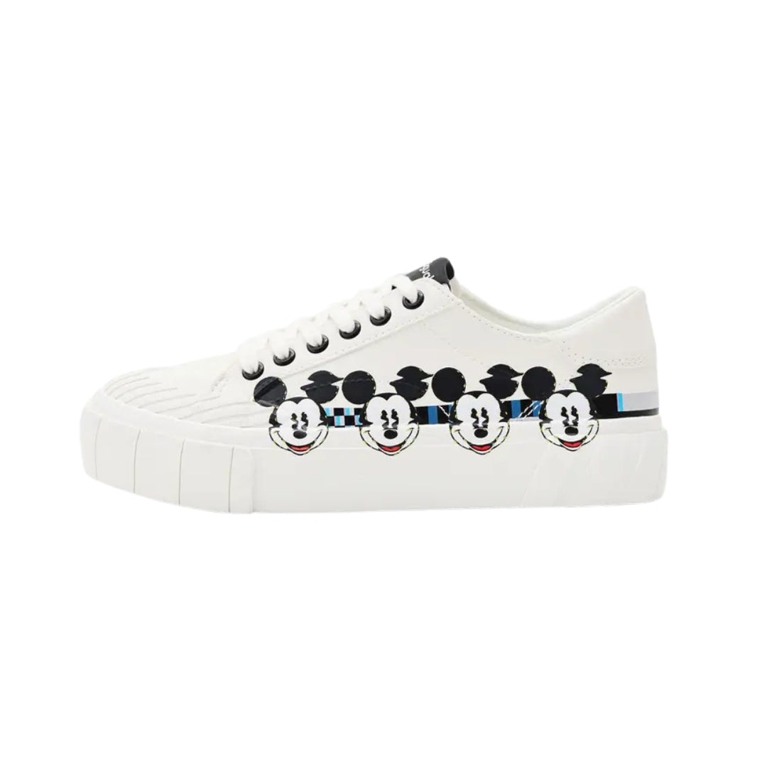 Desigual Női Mickey Mouse Sneakers | Fehér