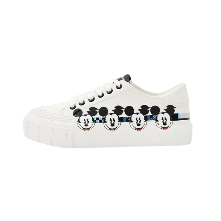 Desigual Női Mickey Mouse Sneakers | Fehér