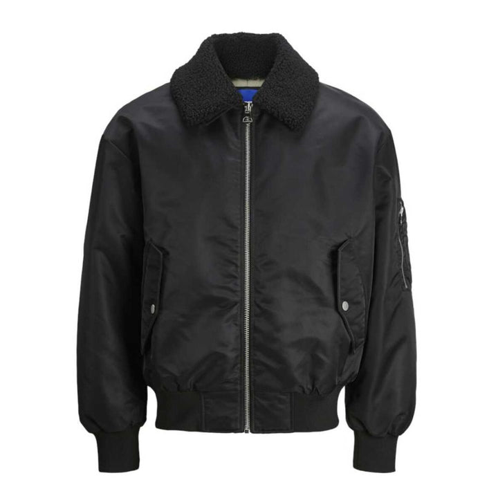 Jack and Jones Férfi Bomber Dzseki I Fekete
