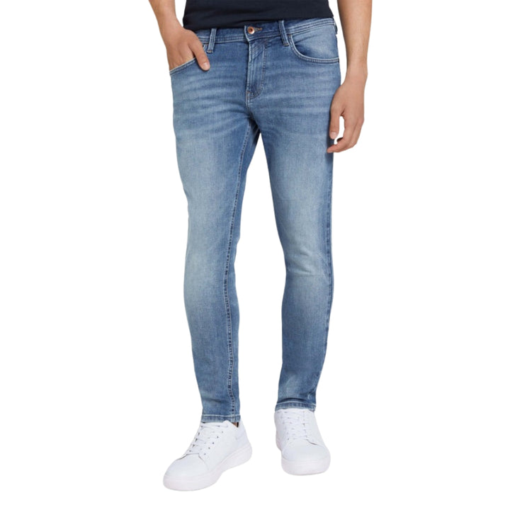 Tom Tailor Férfi Culver Skinny farmernadrág | Kék
