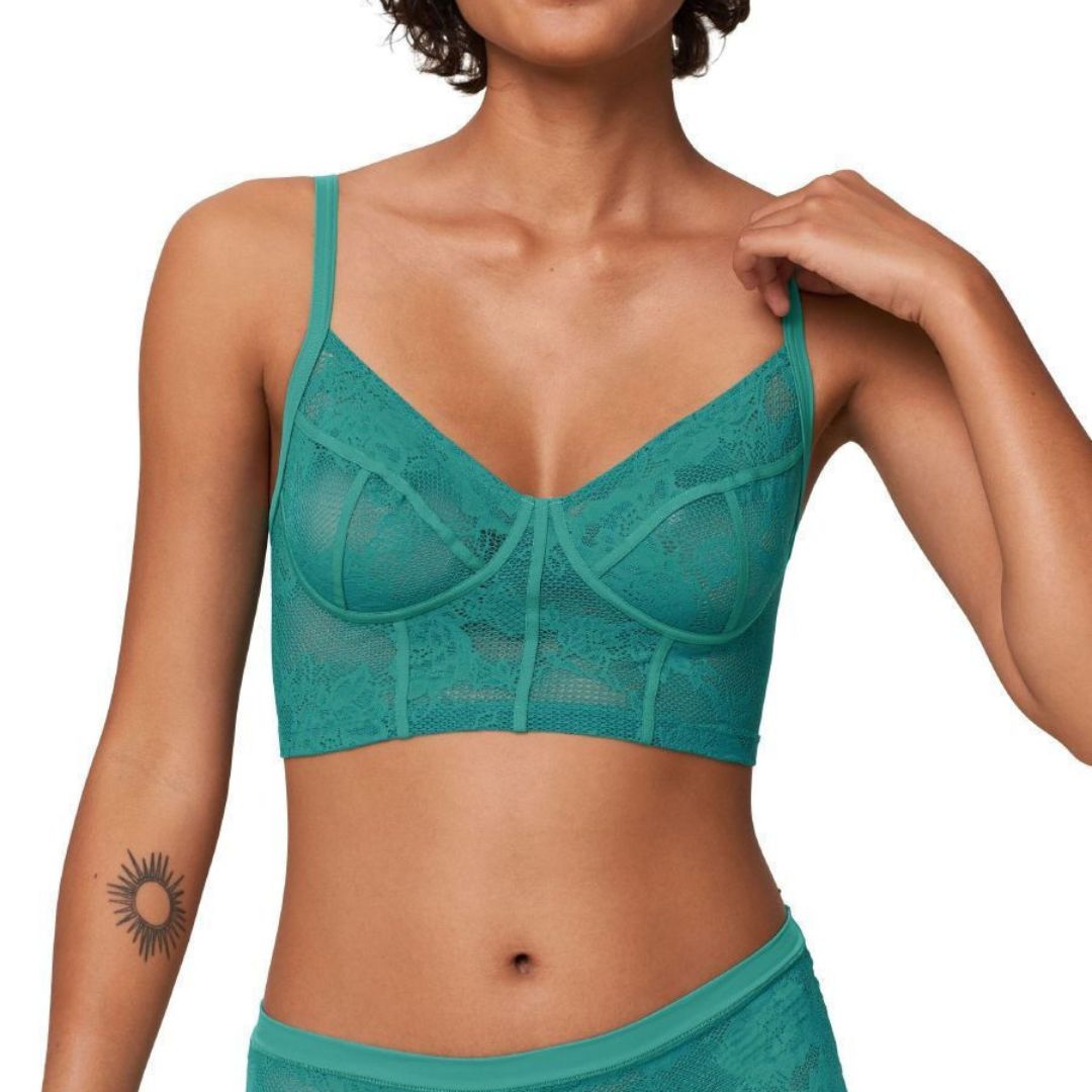 Triumph Smart Deco Bustier Melltartó I Zöld