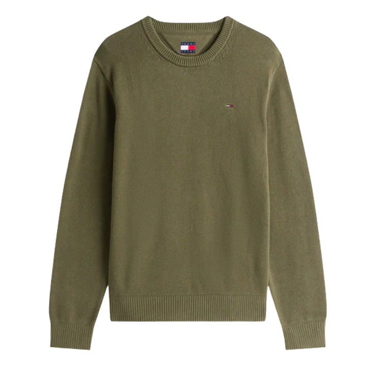 Tommy Hilfiger Férfi Pulóver I Khaki