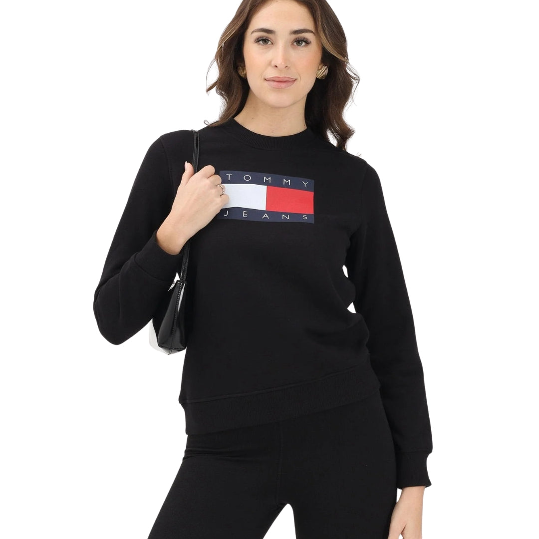 Tommy Hilfiger Női Pulóver I Fekete