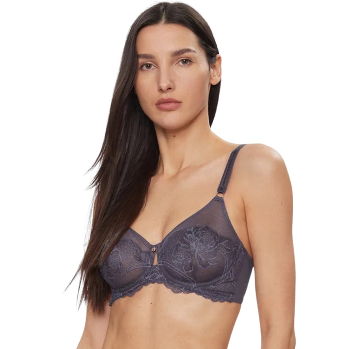 Triumph Wild Peony Florale W01 | Melltartó | Sötétkék