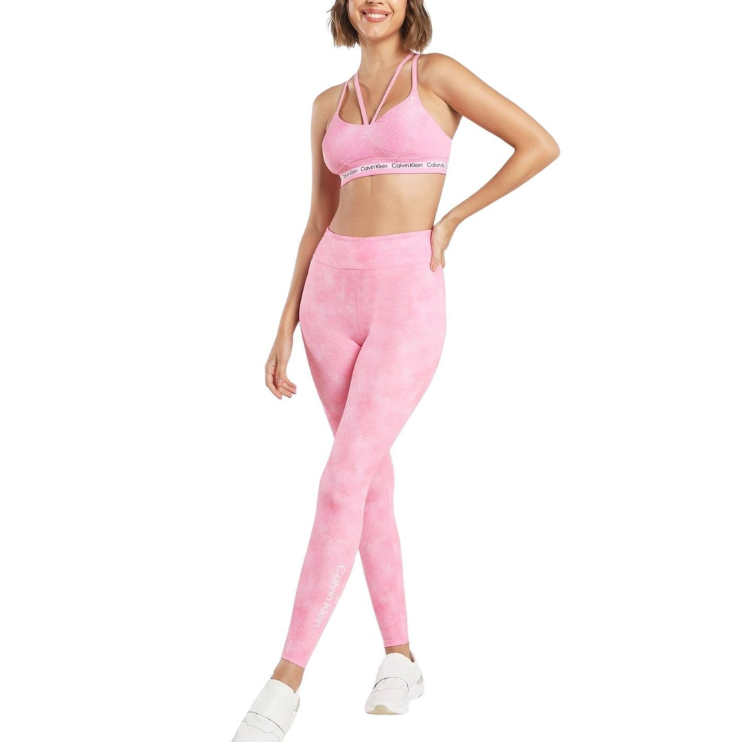 Calvin Klein Sportnadrág | Rózsaszín Fehér Mintás