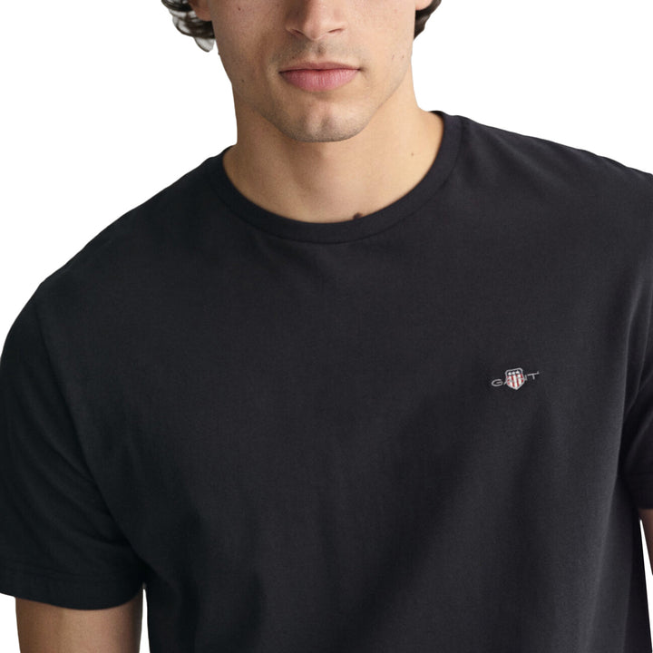 Gant férfi Shield Logo Polo | Fekete