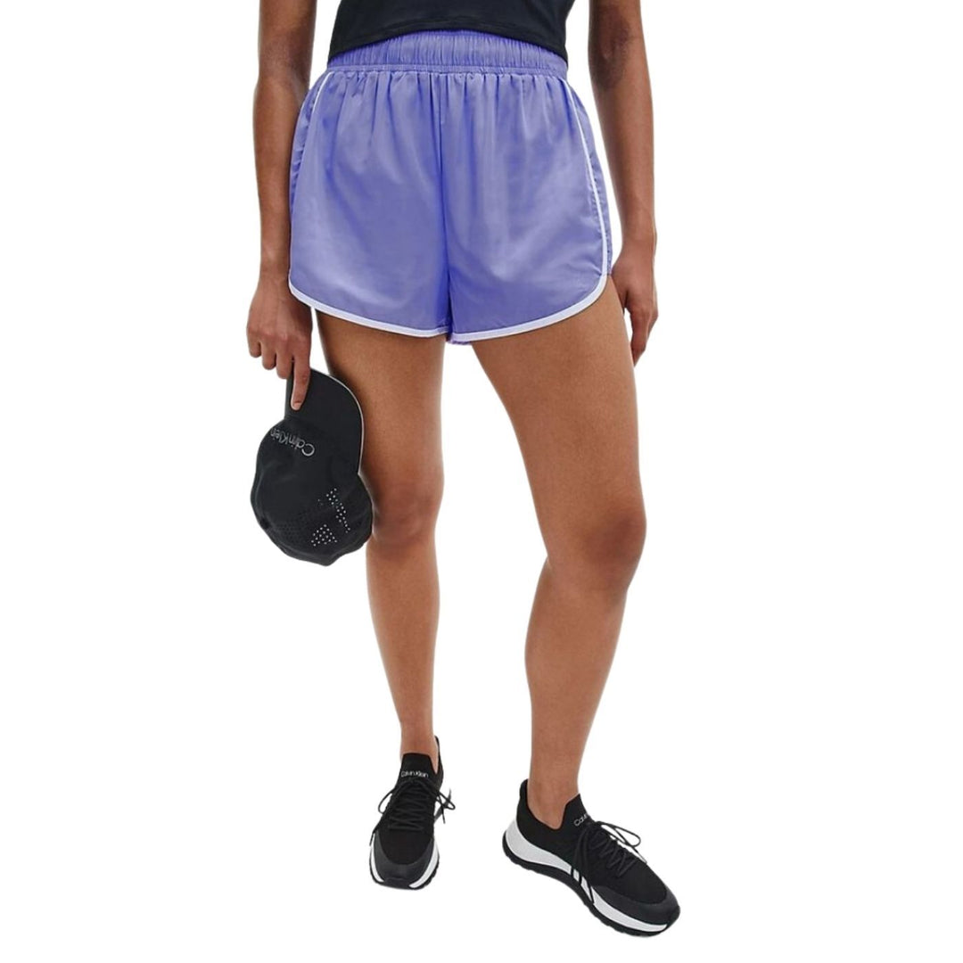 Calvin Klein Sportnadrág | Lila-Fehér