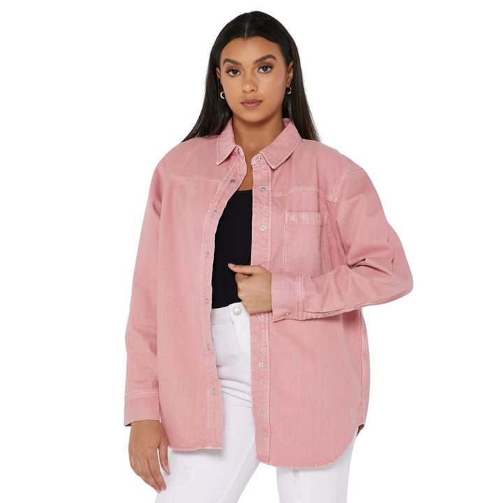 Calvin Klein Vékony Farmerdzseki | Fakó Rózsaszín