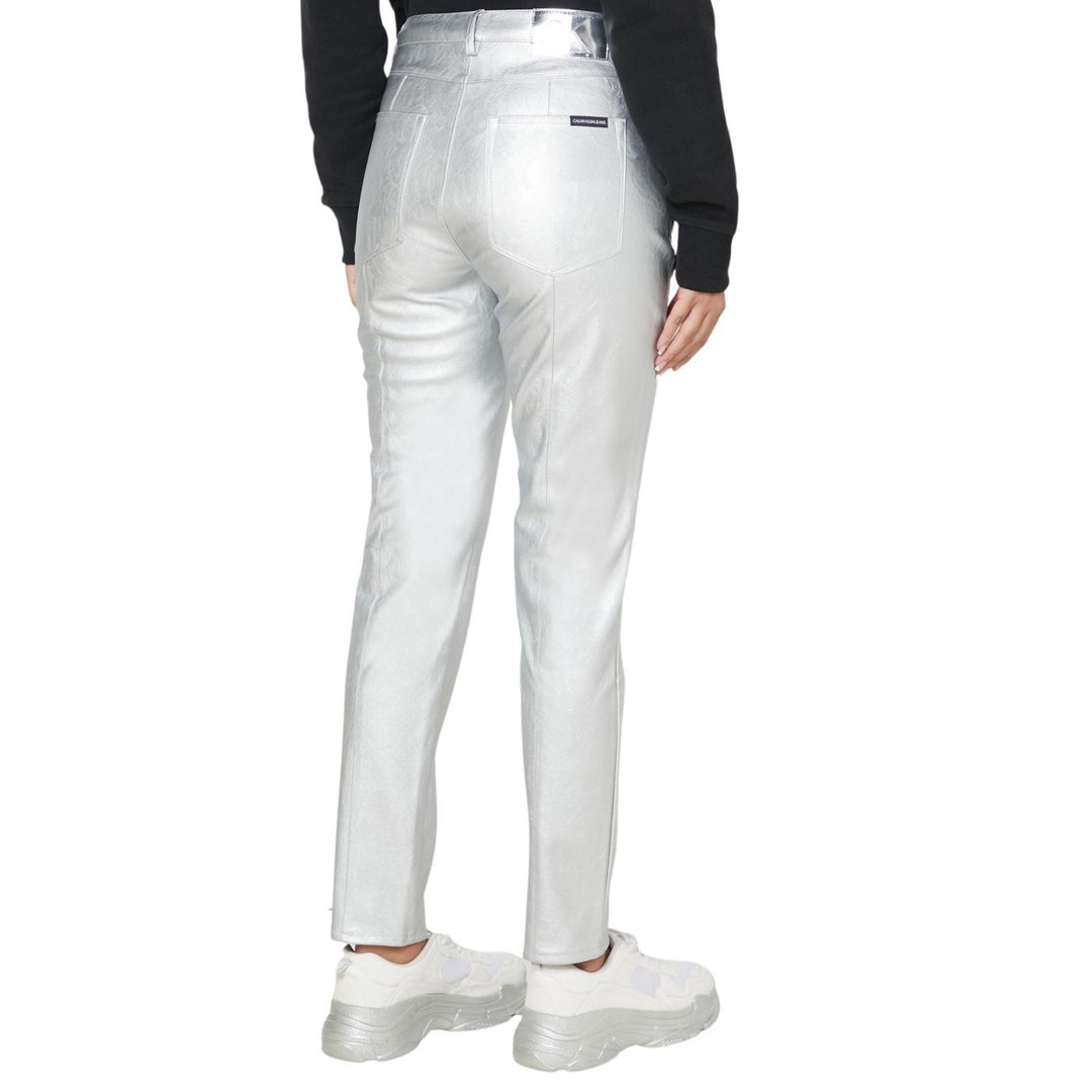 Calvin Klein Nadrág | Fényes Ezüst