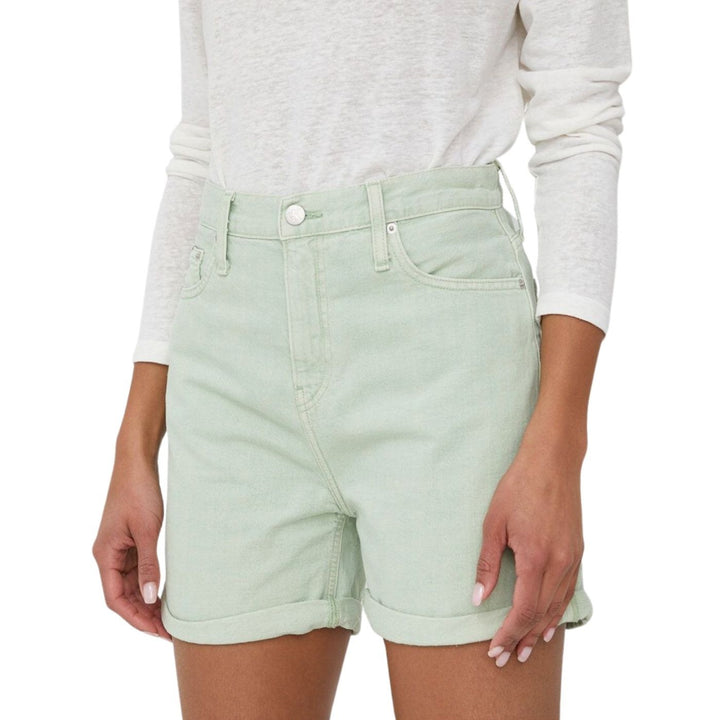 Calvin Klein Mom Jean Rövidnadrág | Mentazöld