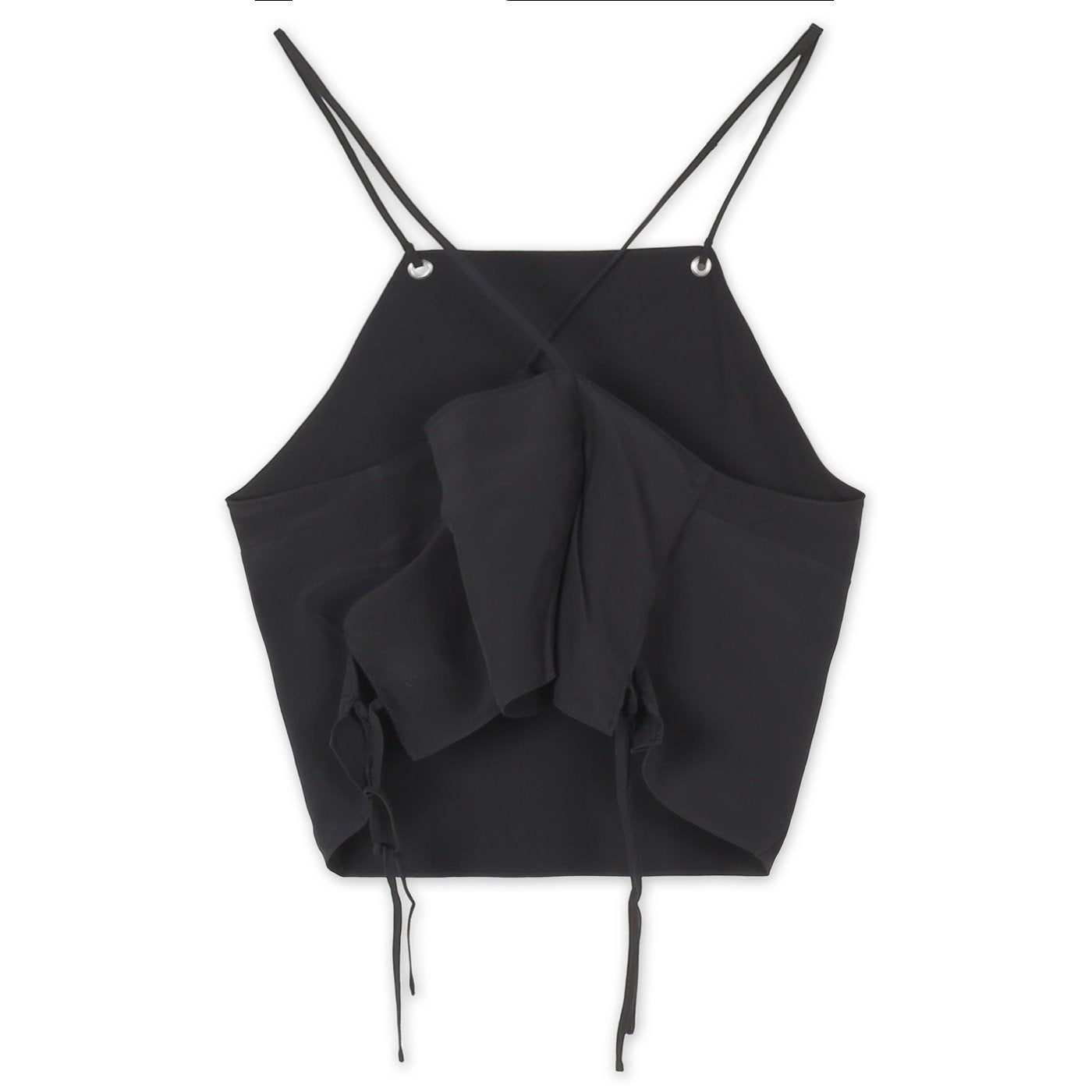Calvin Klein Keresztpántos Top | Fekete Feliratos