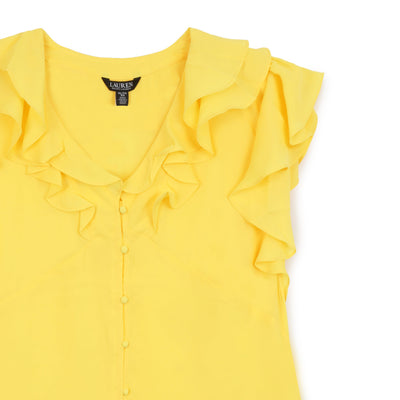 Ralph Lauren Női Hosszú Blúz | Sárga