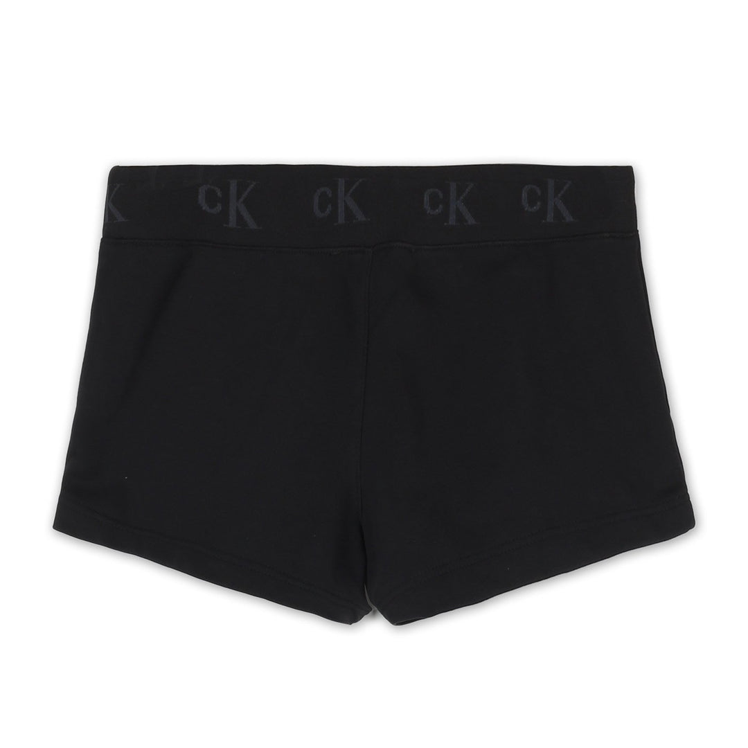 Calvin Klein Feliratos Derekú Rövidnadrág | Fekete