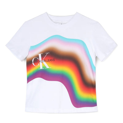 Calvin Klein Rövid Ujjú Póló | Szivárványos