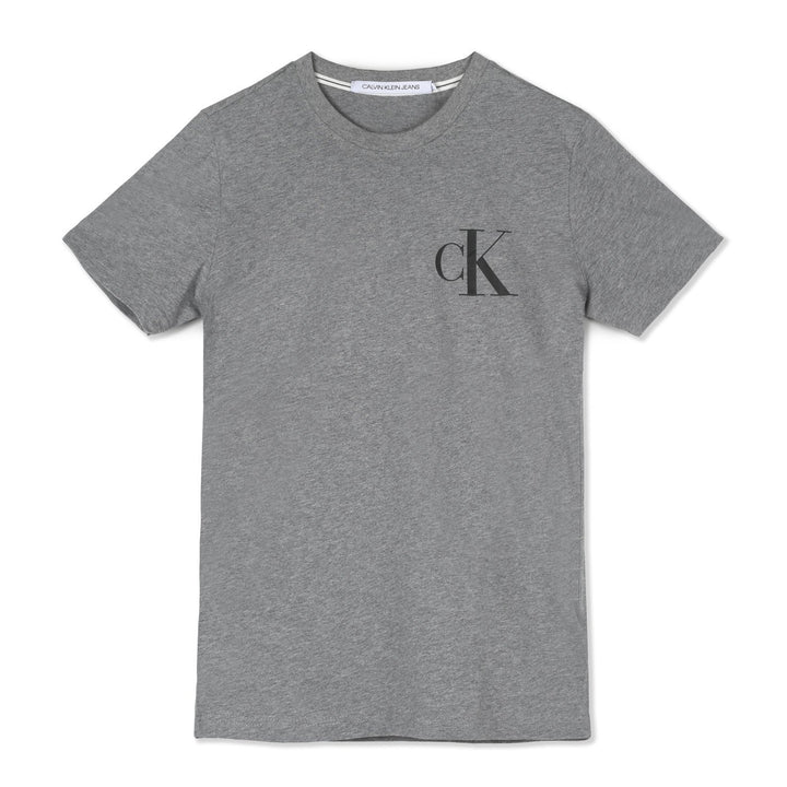 Calvin Klein  Póló | Sötétszürke Logós