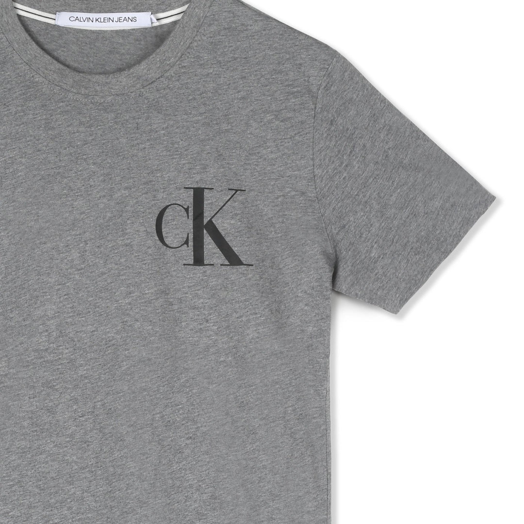 Calvin Klein  Póló | Sötétszürke Logós