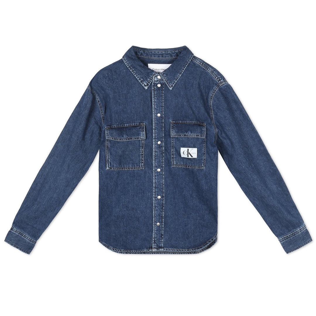 Calvin Klein Hosszú Ujjú Farmering | Sötétkék