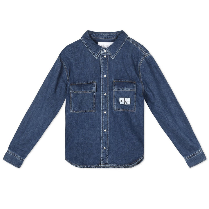 Calvin Klein Hosszú Ujjú Farmering | Sötétkék
