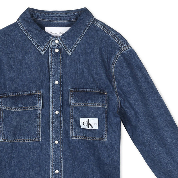 Calvin Klein Hosszú Ujjú Farmering | Sötétkék