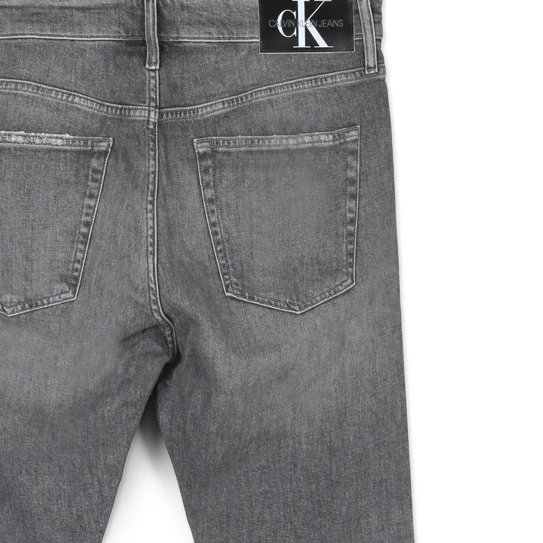Calvin Klein Farmernadrág | Koptatott Sötétszürke
