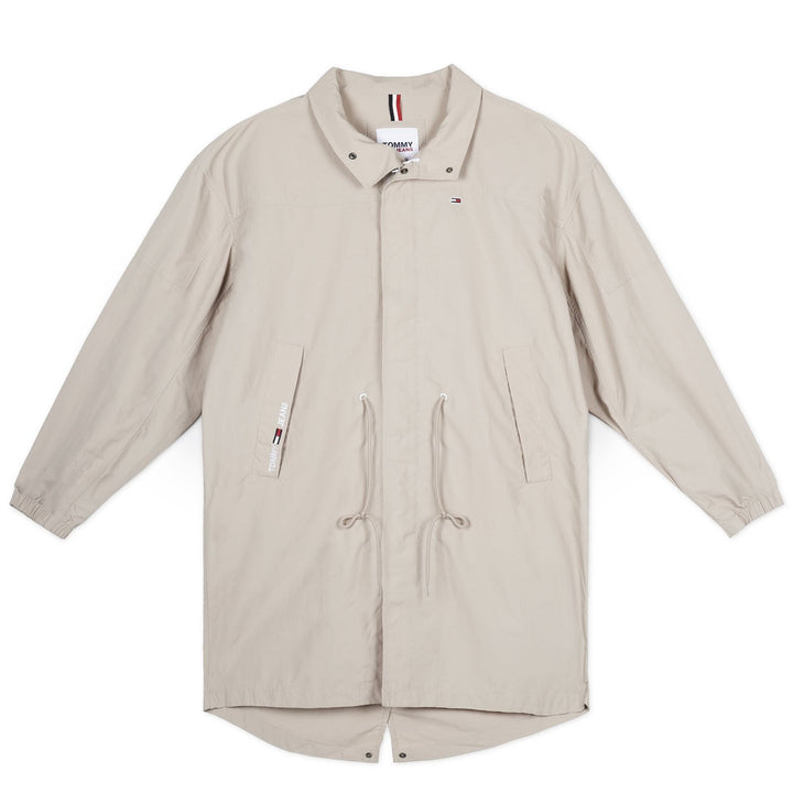 Tommy Hilfiger EO \ TJ Utility | Férfi Hosszított Széldzseki | Bézs