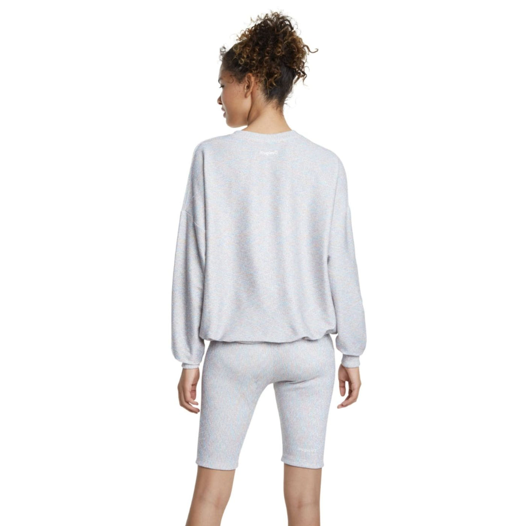 Desigual Sweat Lurex Studio | Szürke Csillogós Pulóver