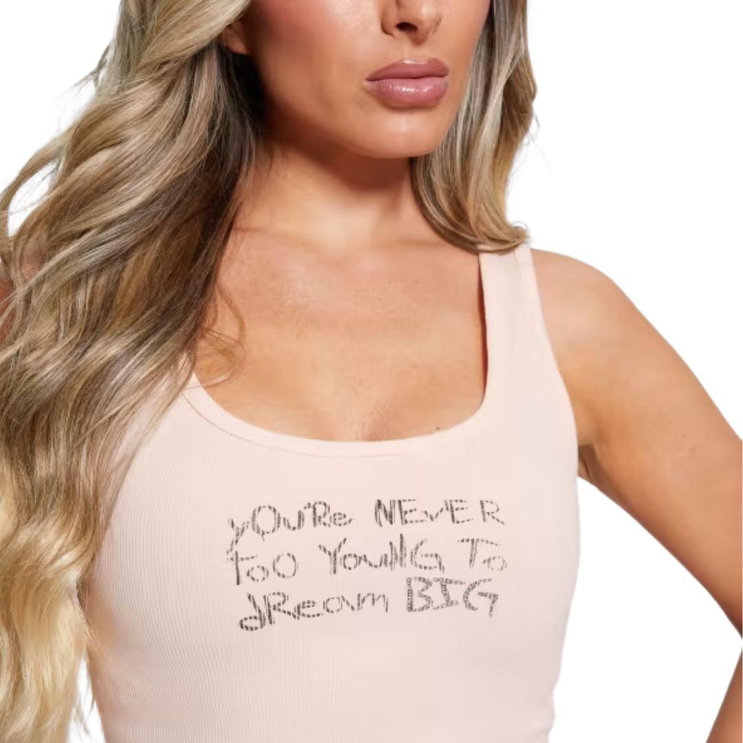 Guess Crop Top | Rózsaszín