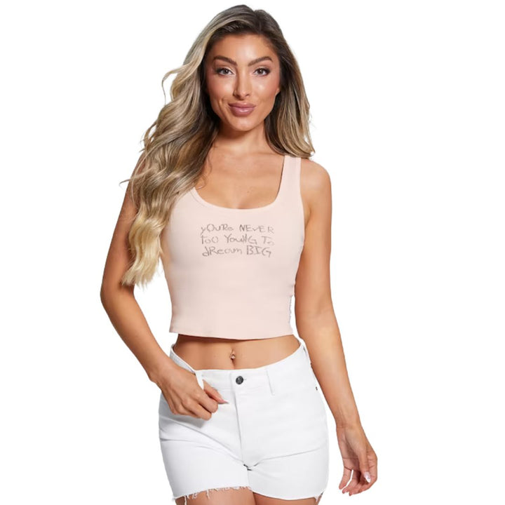 Guess Crop Top | Rózsaszín