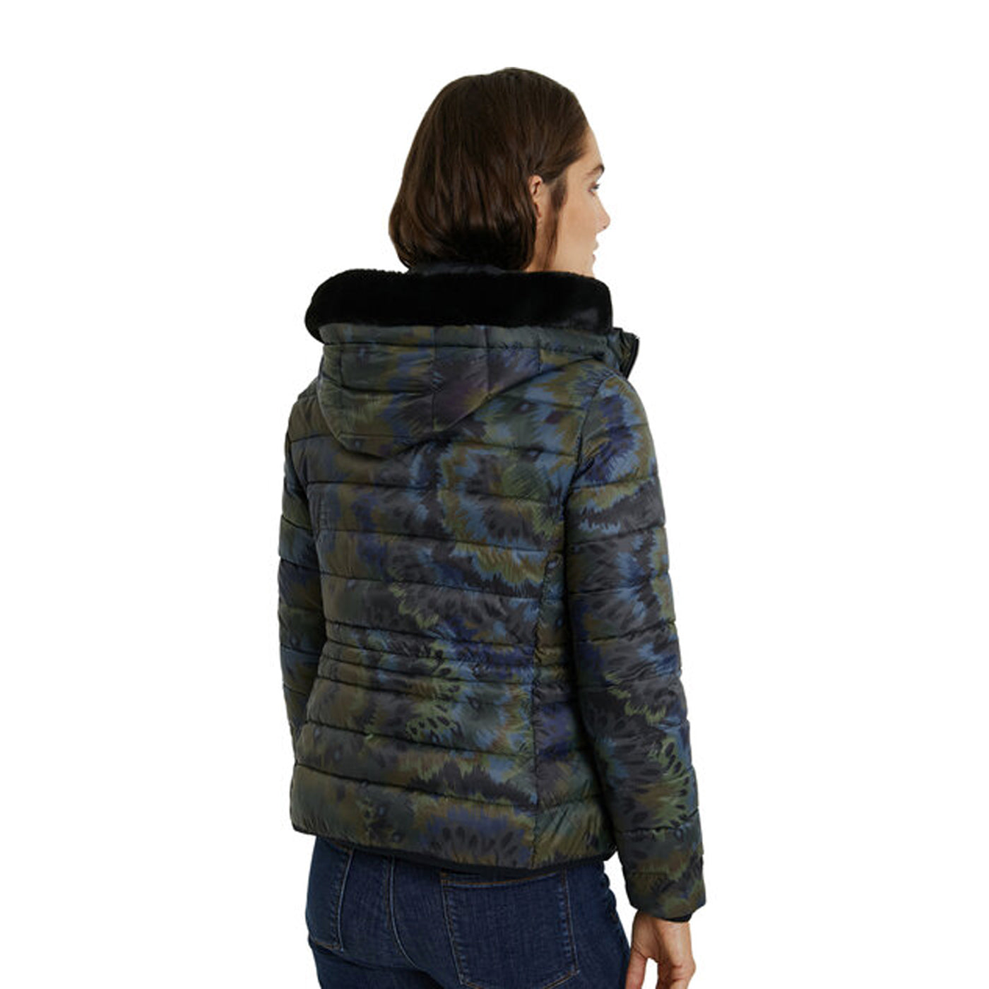 Desigual Padded Artic Dzseki | Mintás