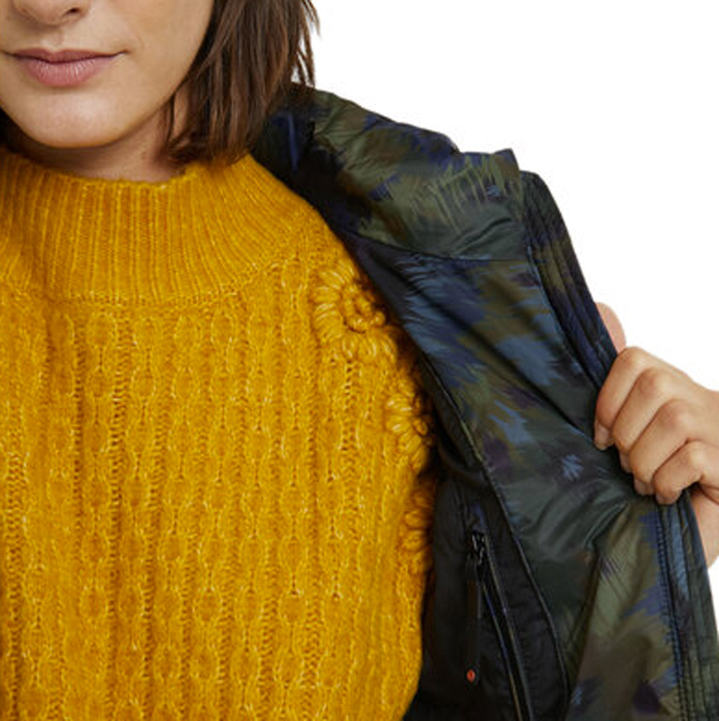 Desigual Padded Artic Dzseki | Mintás
