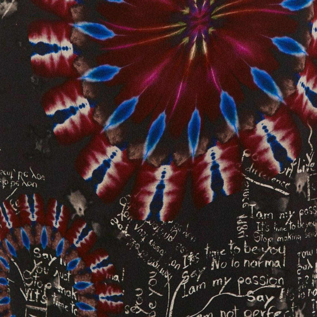 Desigual Vest Sicilia Ruha | Fekete mintás