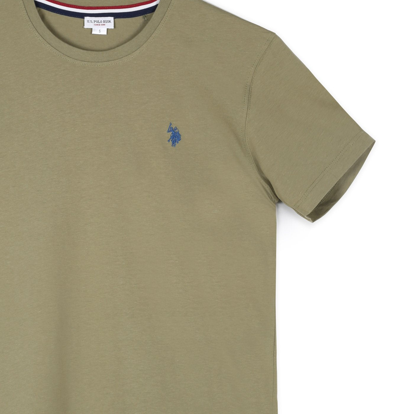 U.S. Polo Assn. Kereknyakú Póló | Khaki