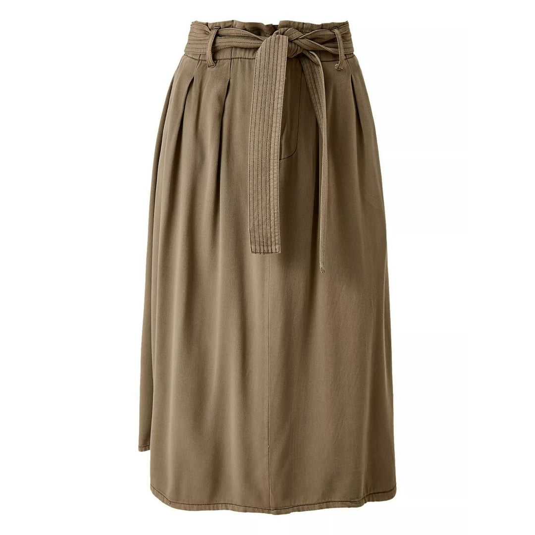 s.Oliver Midi Szoknya | Khaki