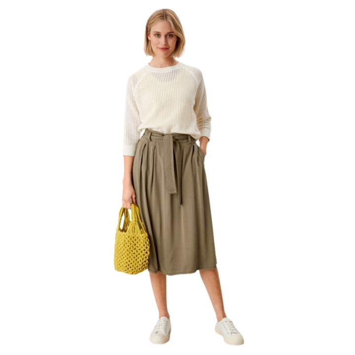 s.Oliver Midi Szoknya | Khaki