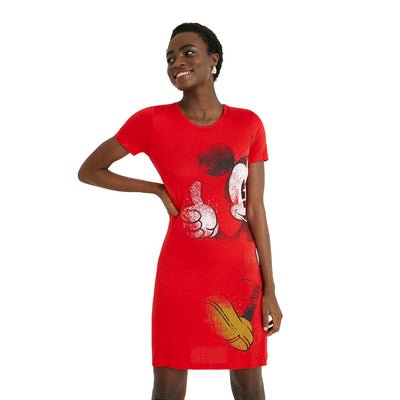 Desigual Vest Mickey Ruha | Piros
