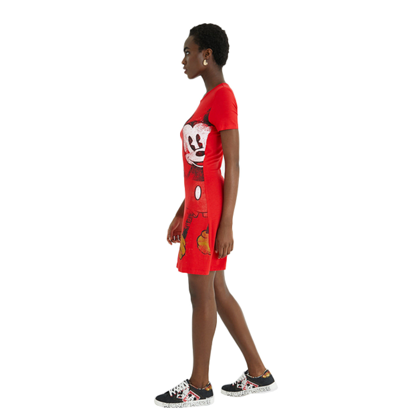 Desigual Vest Mickey Ruha | Piros