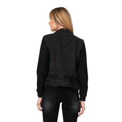Desigual női Chaq Lolita Farmer Dzseki | Fekete