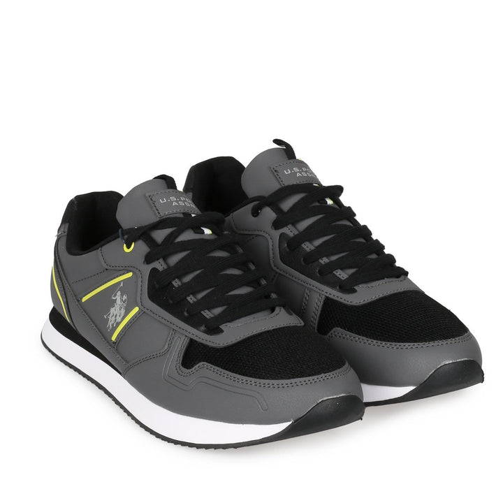 U.S. Polo Assn. Sneaker | Szürke-Neon Sárga